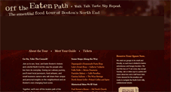 Desktop Screenshot of offtheeatenpathtours.com